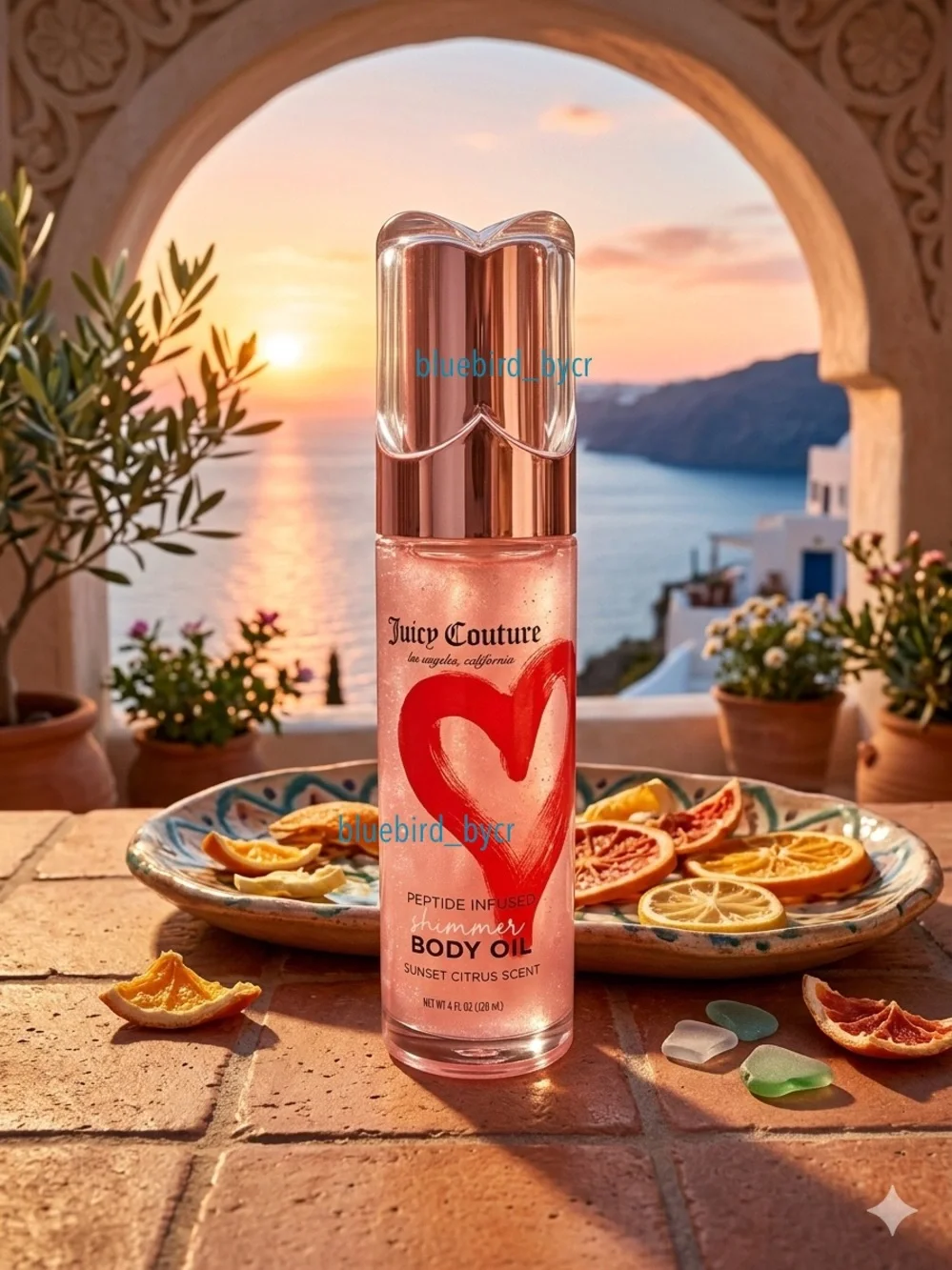Juicy Couture Shimmer Body Oil Sunset Citrus Scent